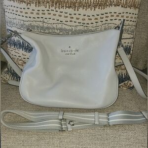 kate spade Light Gray Crossbody Bag